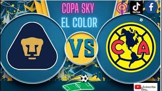 Pumas vs America / Copa Sky / El Color