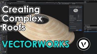 Creating Complex Roofs in Vectorworks (Using Subdivision 4K)
