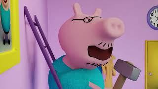 No Way!!! Mommy Pig, I'm sorry! Please don't leave me!! Peppa Pig Funny Animation