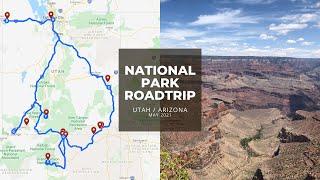 Ultimate UTAH Road Trip | Arches, Zion, Bryce, Antelope Canyon and the Grand Canyon