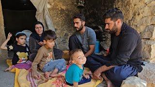 Saifullah and Arad's visit to Raziyeh and his children / Nomadic life documentary