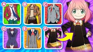 ANIME UNIFORM QUIZ ️ Guess the anime by the uniform