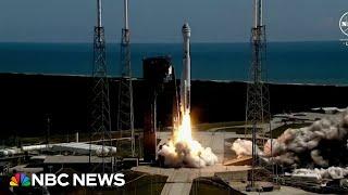 Boeing's Starliner is launched on historic mission