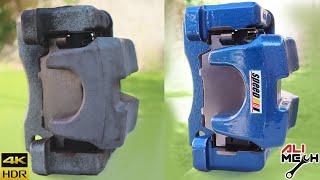 Rusty TOYOTA Camry Brake Caliper Restoration,how to paint Brake Caliper / ALIMECH