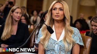Paris Hilton testifies before Congress on abuse in youth treatment facilities