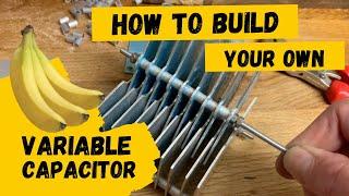 HAM RADIO: Building a Variable Capacitor, DIY Capacitor, Magnetic Loop