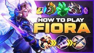 HOW TO PLAY FIORA SEASON 13 | BEST Build & Runes | Season 13 Fiora guide | League of Legends