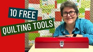 10 FREE QUILTING TOOLS