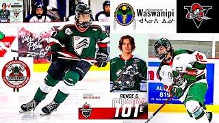 Lucas Perreault: Cree - QMJHL Indigenous Hockey Player -  Cree Nation Of WaswanipI