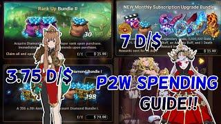 BEST WAYS TO P2W FOR VALUE IN THE SEVEN DEADLY SINS GRAND CROSS