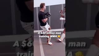 Mark Zuckerberg Training MMA