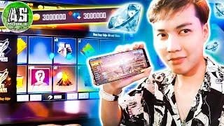 [Free Fire] Phá Tài Khoản 3 Triệu Kim Cương Trong Tích Tắc !!! | AS Mobile