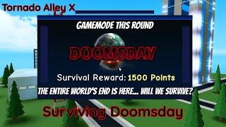 Roblox | Tornado Alley X | Surviving Doomsday!