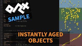 Orx Sample #4: Instantly Aged Objects (aka Object Desynchronization)