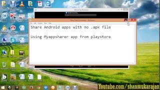 Send/Receive apk file from installed android application