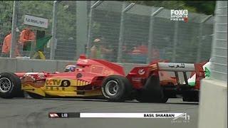 A1GP Durban 2005 2006 Race 1 Jiang (China) crash