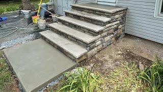 Entire Front Porch Rebuild Step by Step Start 2 Finish