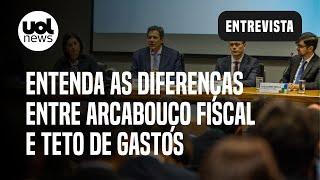 Arcabouço fiscal x teto de gastos: economista explica diferenças de regras fiscais