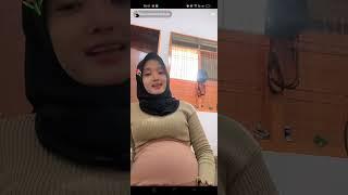 BIGO LIVE HOT JILBAB BUMIL KEBERATAN NGANGKAT