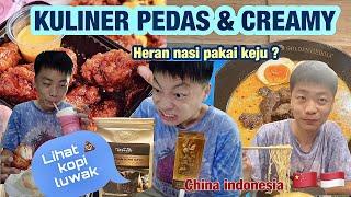 MAS JIA PENASARAN NASI DENGAN KEJU APAKAH COCOK DILIDAH ORANG CHINA ?KULINER INDONESIA