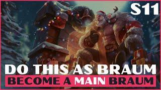 BRAUM GUIDE - SECRETS & UNIQUE TRICKS (+COMBOS)