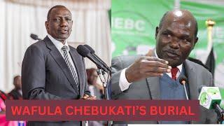 LIVE; PRESIDENT RUTO, RAILA, KINDIKI, NATEMBEYA & OTHER LEADERS ATTENDING WAFULA CHEBUKATI'S BURIAL