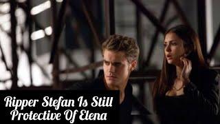 Ripper Stefan Being Protective Of Elena #thevampirediaries #stefansalvatore #elenagilbert #stelena