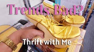 GOODWILL Thrift with Me X2! AND How to Thrift Better Tips | Styling Thrift Haul | Model Image