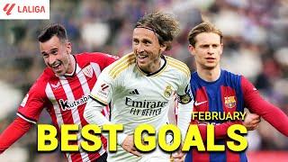 LA LIGA BEST GOALS OF THE MONTH | FEBRUARY 2024