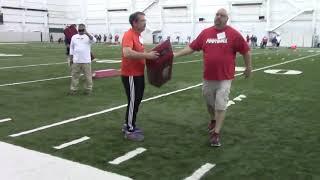 Youth Football Tackling Drills :: USA Football Shoulder Tackling