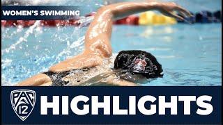 Highlights from Day 2 of 2023 Pac-12 Women’s Swimming and Diving Championships