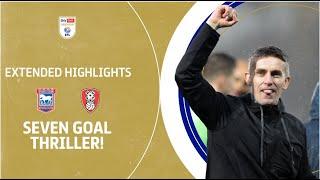 SEVEN GOAL THRILLER! | Ipswich Town v Rotherham United extended highlights