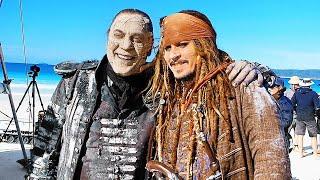 PIRATES OF THE CARIBBEAN DEAD MEN TELL NO TALES Behind The Scenes #4 (2017) Johnny Depp