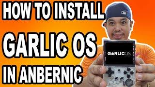 HOW TO INSTALL GARLIC OS IN ANBERNIC RG35XX TAGALOG TUTORIAL | Marlon Ubaldo