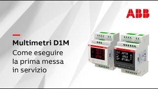 Multimetri D1M Efficienza Energetica e Monitoraggio Avanzato | ABB Electrification