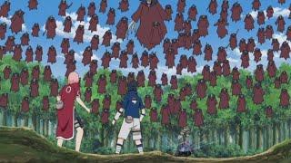 Naruto defeated 1000 of Sasori puppets with rasengan barrage [English subtitles]