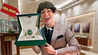 BUYING MY FIRST ROLEX AT THE BIGGEST MALL IN SAUDI ARABIA!!