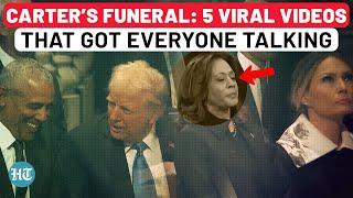 Trump, Obama & Kamala Steal The Show: Watch 5 Key Moments From Carter’s Funeral That Went Viral