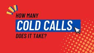 Cold call Conversion rates| all about consistency