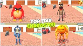 Top 7 characters in Indian theft auto simulator game ||Devine gaming