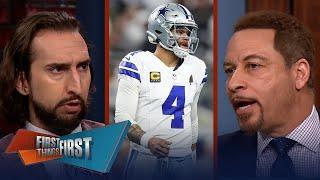 FIRST THINGS FIRST | Nick Wright report suggests Dak , not CeeDee, is priority extension for Cowboys