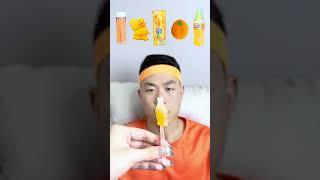 [ASMR]| Orange-themed Mukbang | Perfect for Sleep#immersive #asmr #asmrsounds