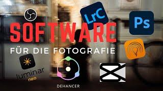 SOFTWARE .. Die ich für die Fotografie verwende.