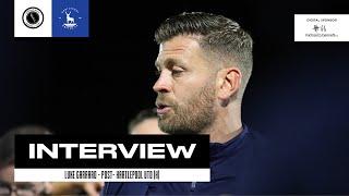 INTERVIEW | Luke Garrard post - Hartlepool Utd (H) 4th October 2023