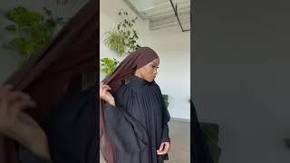 Hijab Tutorial using our HAYA Hijab on www.a-sumayahshop.com and our TikTok Shop #fashion #shorts