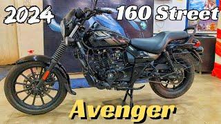 2024 Bajaj Avenger 160 street OBD-2 E20 Bs7 Fi new price mileage full detailed review #bajaj #bike