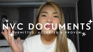 NVC Documents i submitted| I-130 Petition for Parents| Proven and Accepted| Maricel Suniega 