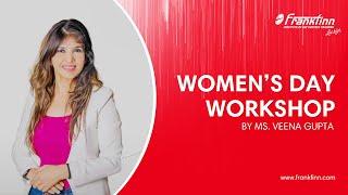 Women’s Day Workshop at Frankfinn |  'My Security; My Responsibility' - Ms. Veena Gupta