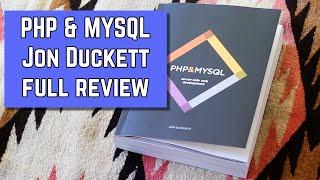 Jon Duckett PHP & MySQL: Server-side Web Development BOOK REVIEW