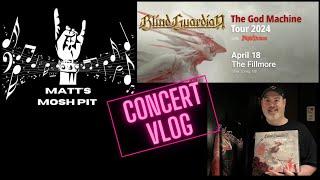 BLIND GUARDIAN: The God Machine 2024 Concert Vlog - Silver Spring, MD